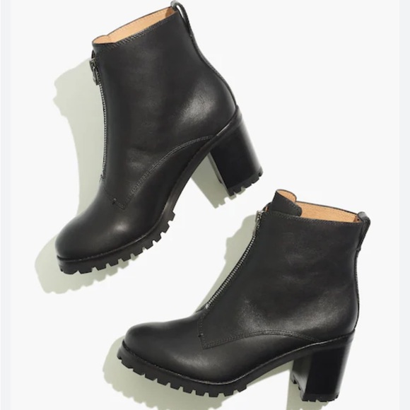 Madewell Alyce Zip Front Lugsole Boot - Picture 2 of 12